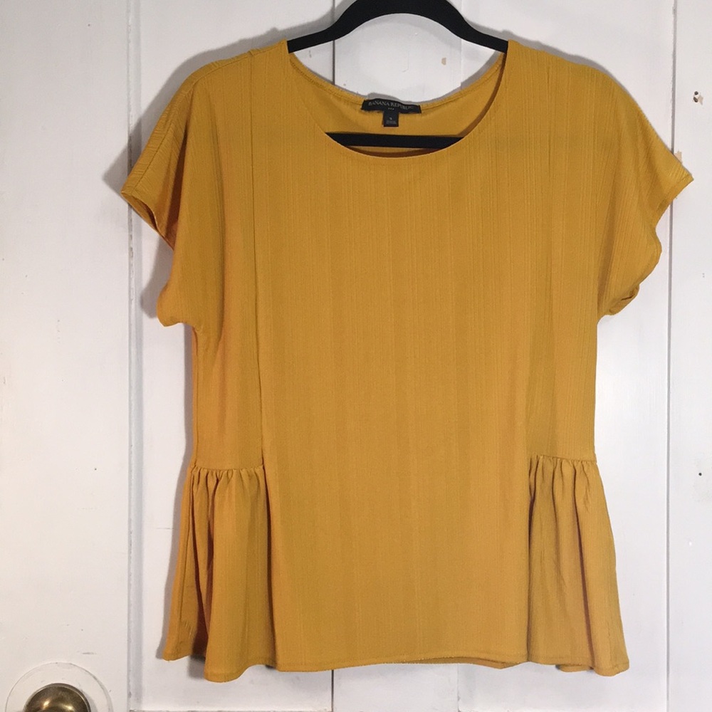 Banana Republic peplum top